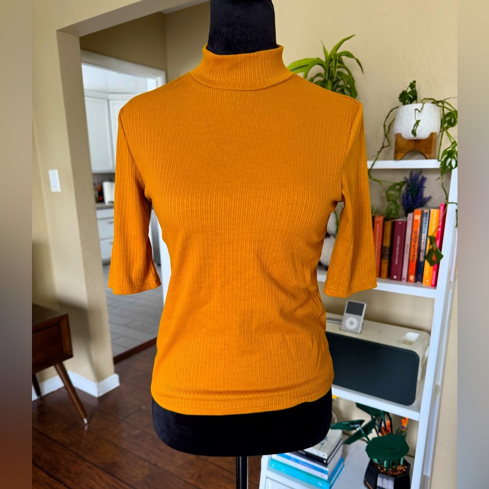 Yellow Short Sleeve Top